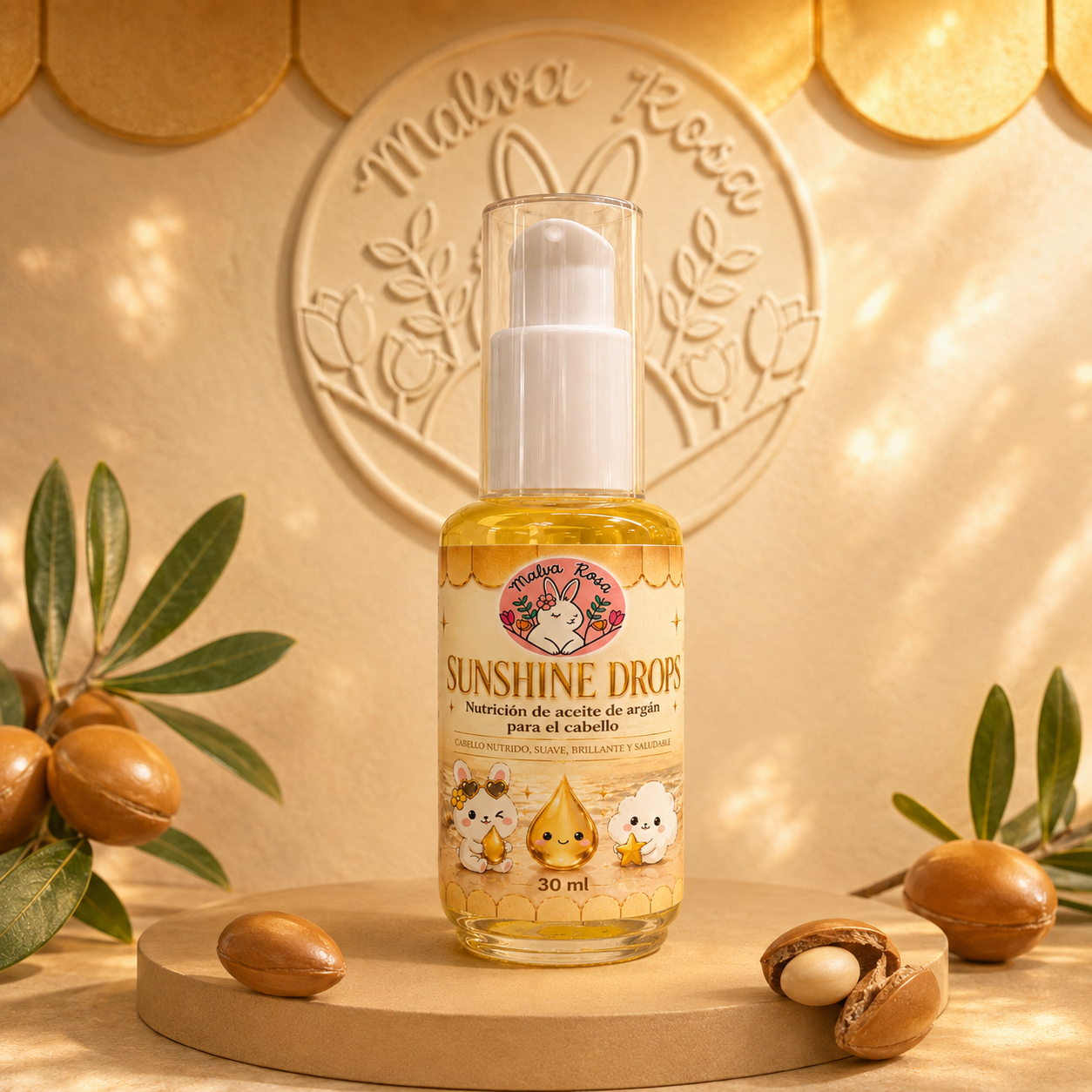 Sunshine Drops – Sérum capilar de argán